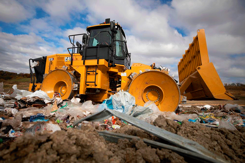 Landfill compactor features improved airflow technology MRW