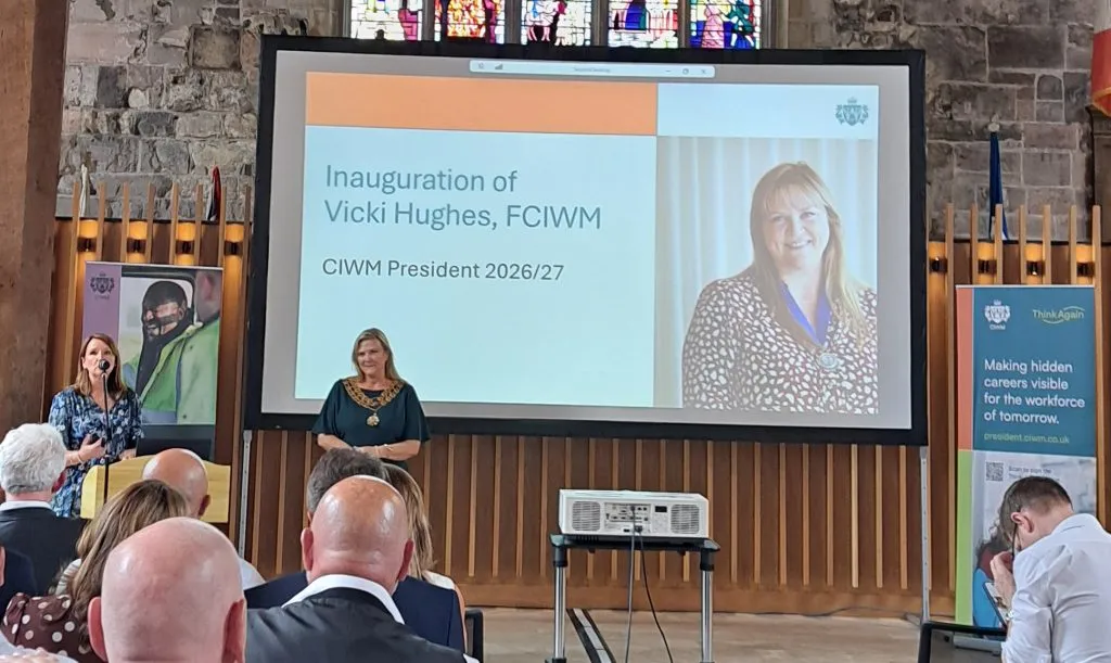 New CIWM president to ‘challenge perceptions’ on resource sector careers