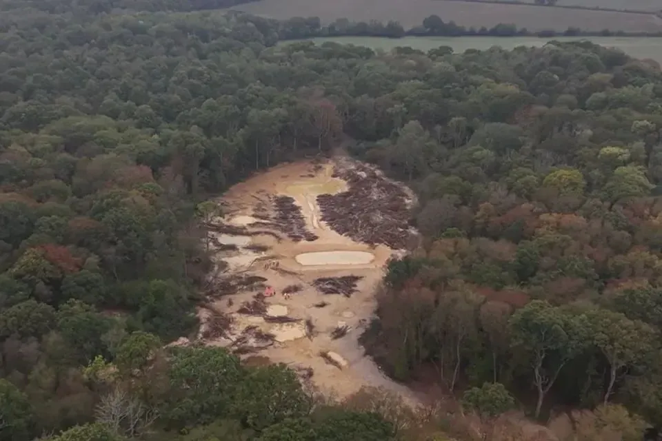 EA completes £15m remediation of illegal waste site at Hoad's Wood