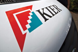 Kier logo on van