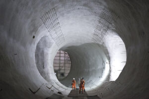 Crossrail Bond Street platform tunnels 2