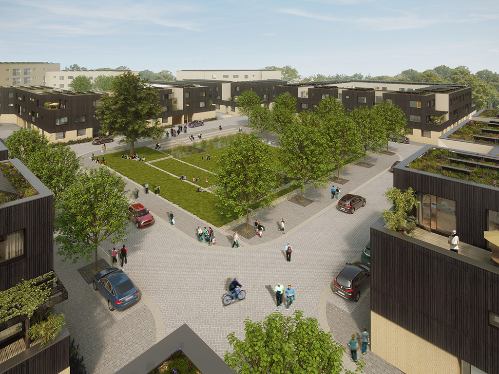 Planning approved for 200-home £60m zero carbon development
