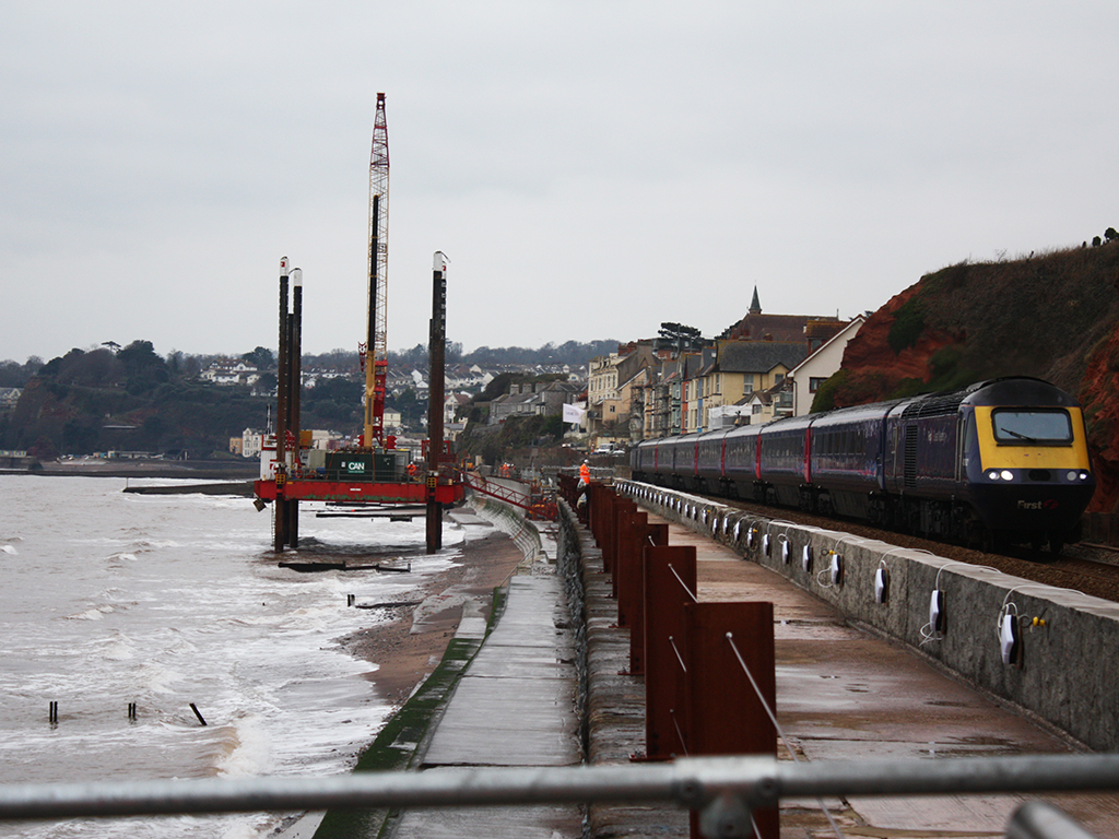 Dawlish restoration nears end of the line | Construction News
