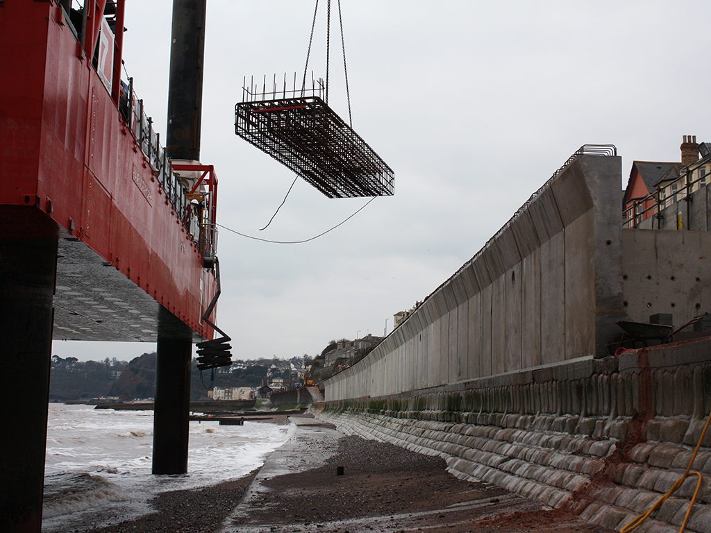 Dawlish restoration nears end of the line | Construction News