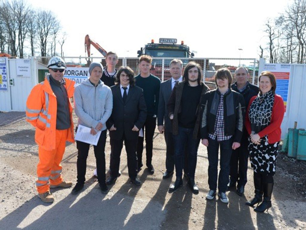 Minibus tours show off link road site at Open Doors Construction News