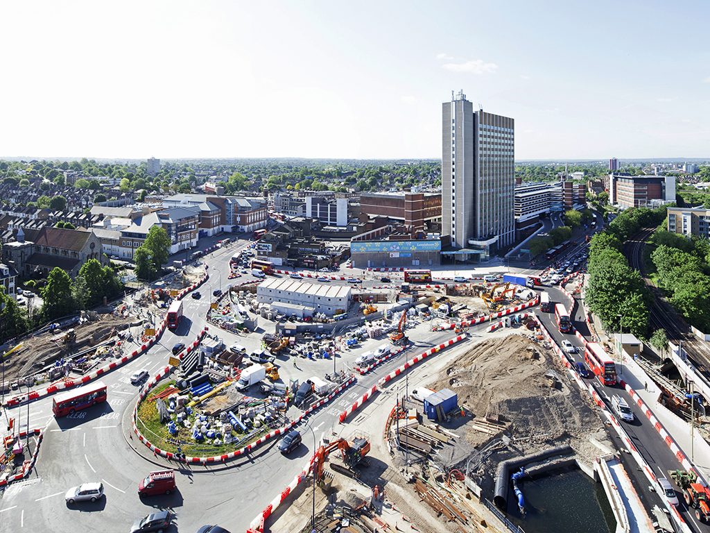 Roads and rivers reconfigured as Lewisham gets new gateway