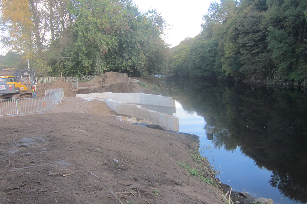 Material gains on Salford flood scheme | Construction News