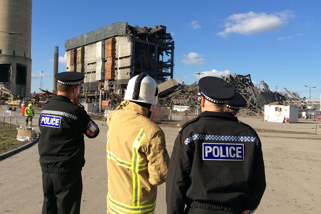 digital forensics Didcot Power Station collapse rescue operation 010316 4