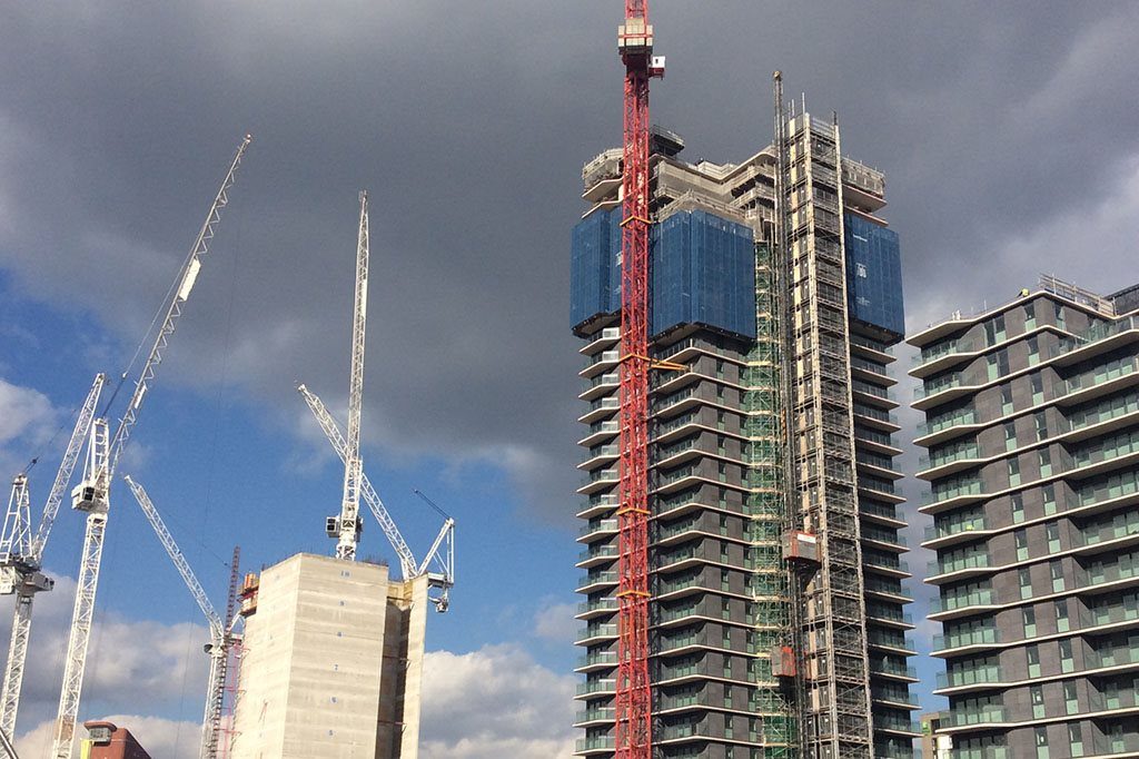 Lendlease screentests facade solution in Stratford Construction News