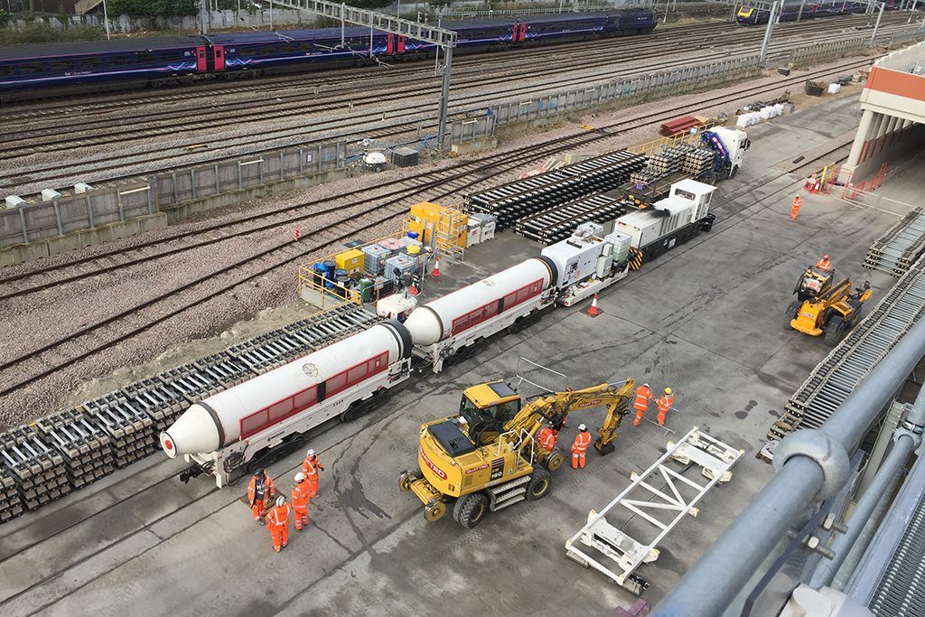 Crossrail lays tracks towards completion Construction News