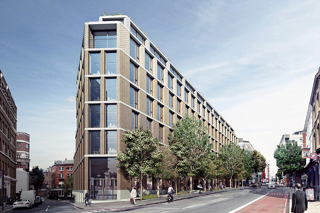 McLaren wins £40.8m Viridis Real Estate London office job at 119 Farringdon Road