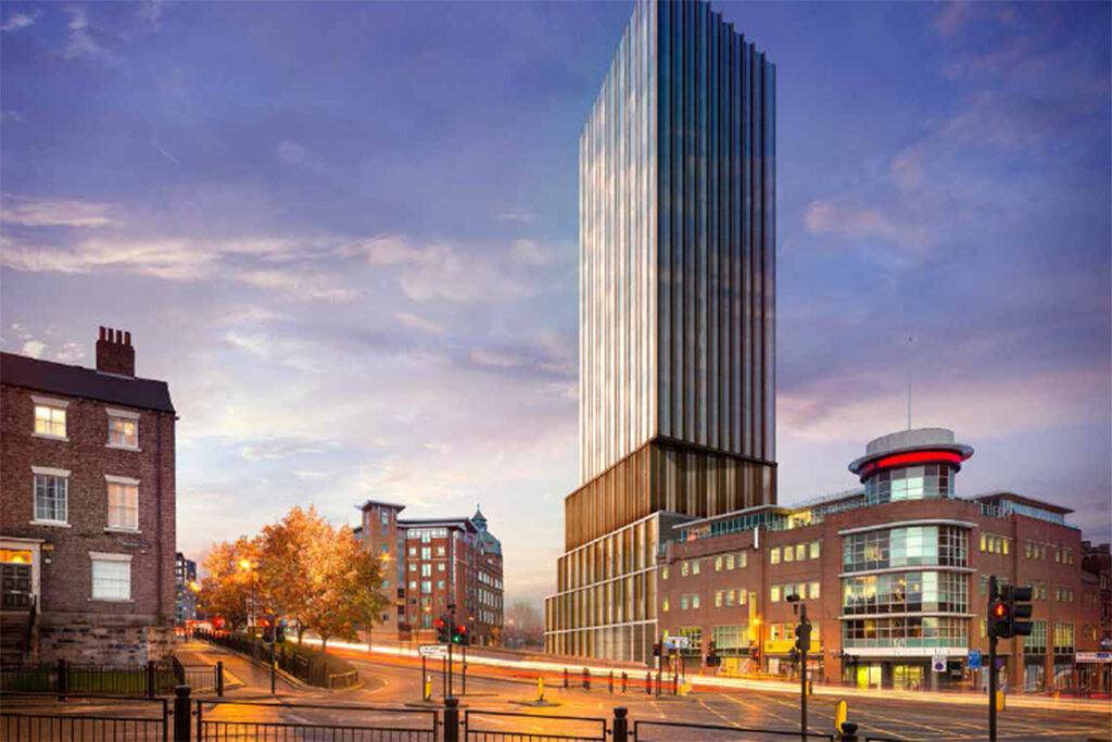 Boost for £40m Newcastle PRS tower Construction News