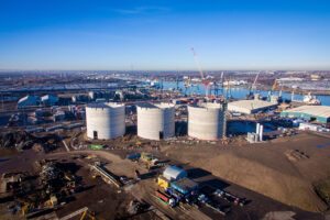 Spencer group lynemouth port of tyne silos