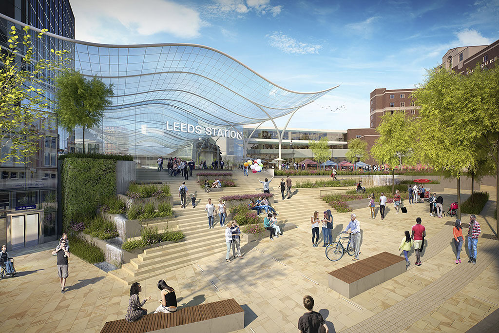 In pictures £500m HS2 Leeds station masterplan revealed Construction