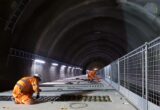 Crossrail platforms under construction at Liverpool Street