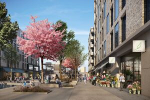 Meridian Water Enfield Council phase one Willoughby Lane