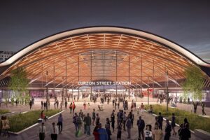 HS2 Birmingham Curzon Street CGI 1
