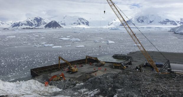 BAS Antarctica Rothera Wharf 2
