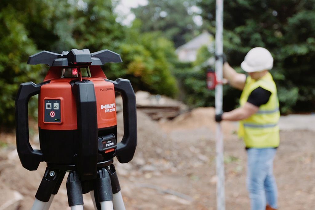 How rotating lasers can drive productivity Construction News