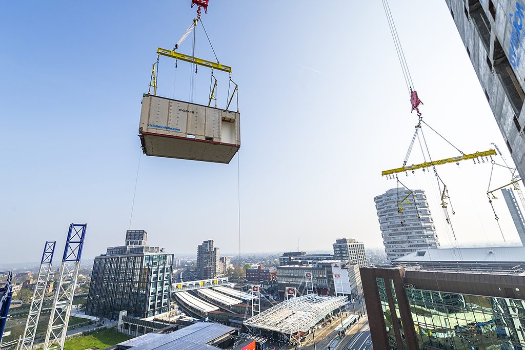 Croydon’s modular tower ‘You don't take chances building a skyscraper