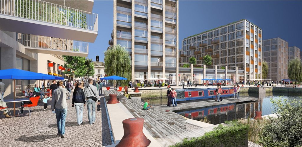 Ballymore Evicts Travellers From 800 Home London Site Construction News