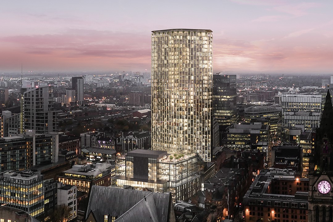 Contractor named for Gary Neville’s 40storey Manchester tower