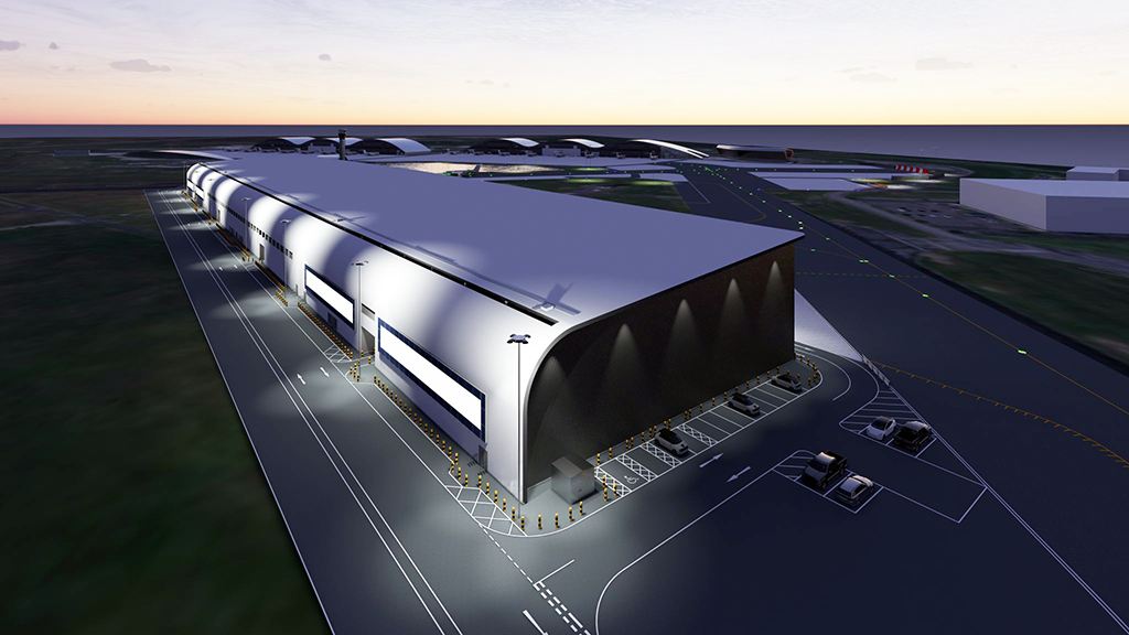 McLaughlin & Harvey scoops £55m airport hangar Construction News