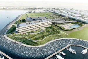 Artist impression of Ardrossan Campus