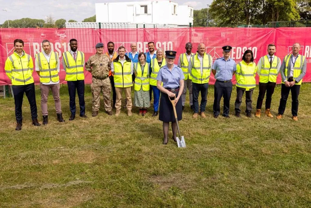 Image of RAF Cosford new SLA Programmatic_Approach groundbreaking