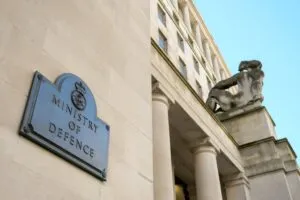 Outside of Ministry of Defence