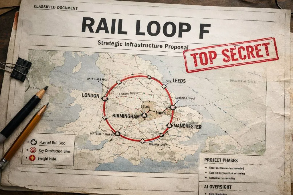 HS2 to become freight-only under new north-south rail plan