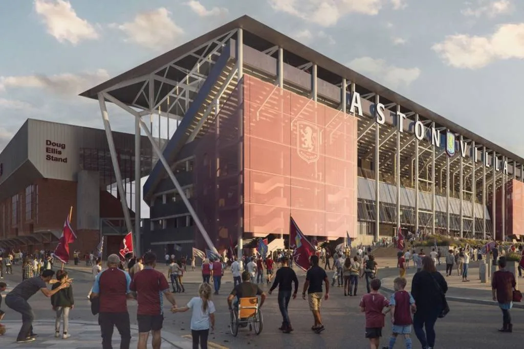 Morrisroe firm wins scaled-down Aston Villa stand job