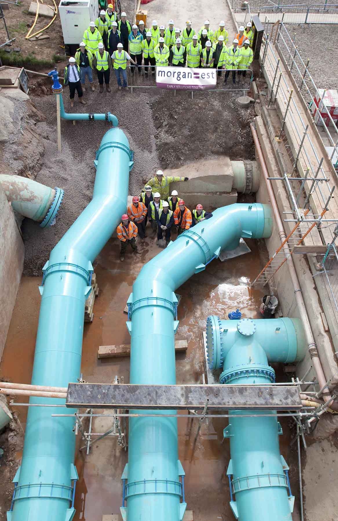 Est completes major pipe work for Severn Trent Water New Civil