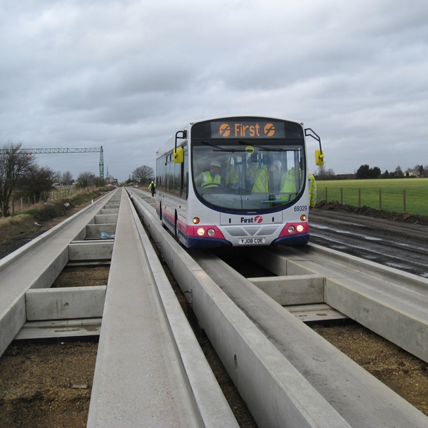 Bam Nuttall Gets Going On 89m Luton Busway New Civil Engineer