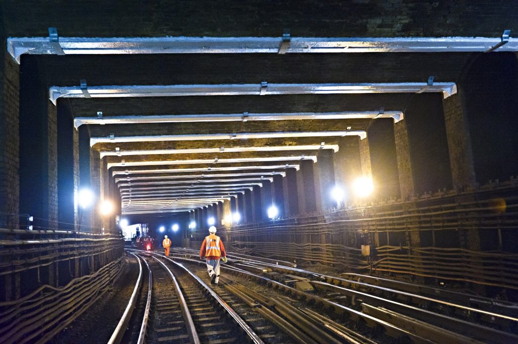 Composite solution strengthens Tube New Civil Engineer