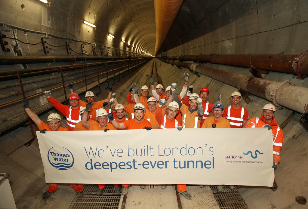 Lee Tunnel the capital’s hidden wonder New Civil Engineer