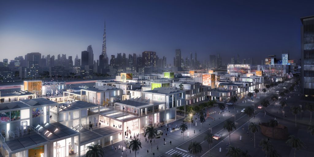 The Gallery Designs for phase 2 of Dubai Design District New Civil