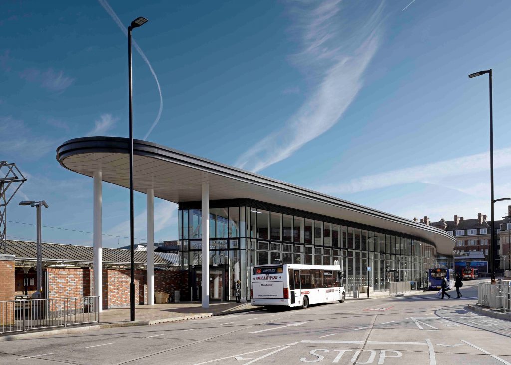 The Gallery Altrincham transport interchange New Civil Engineer