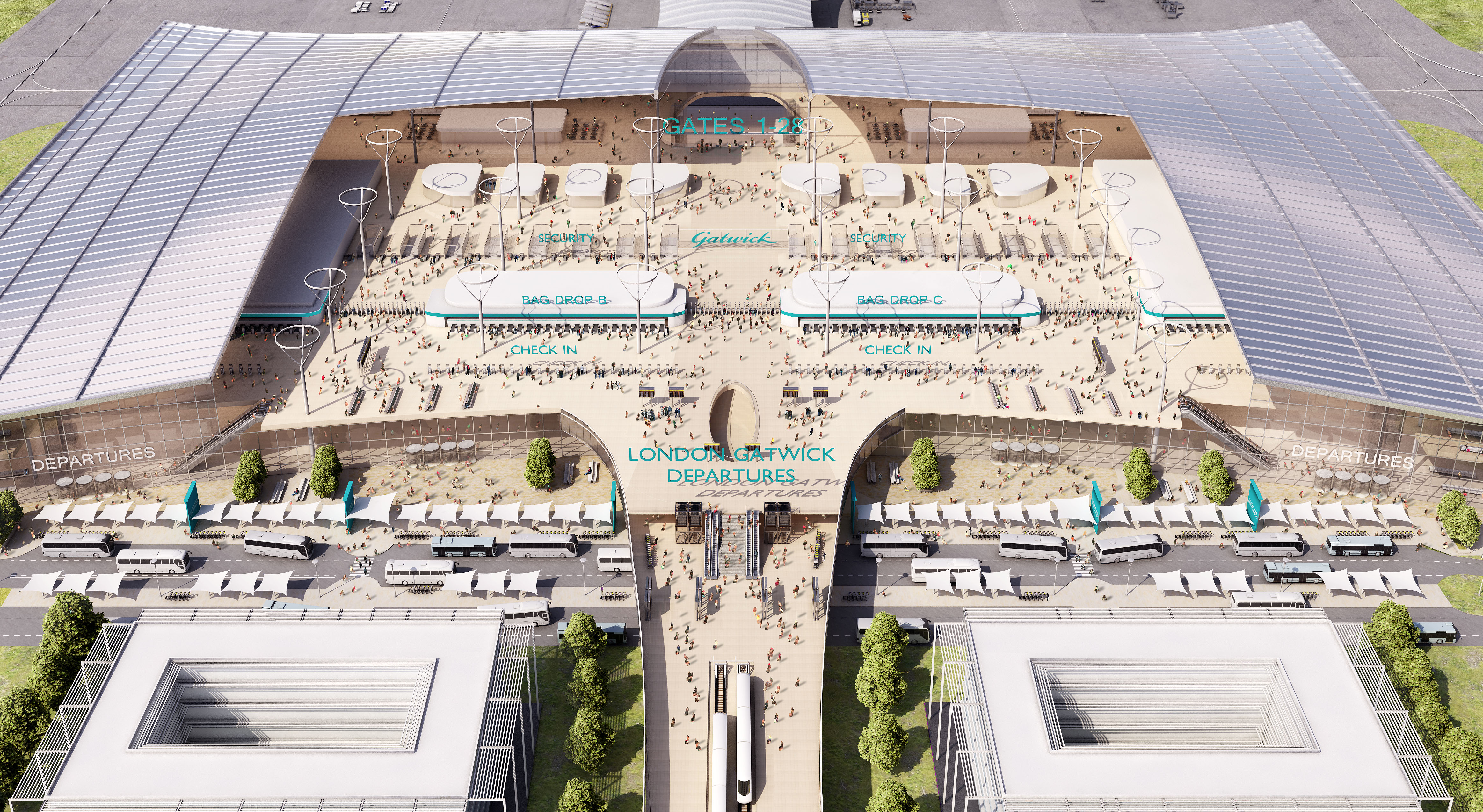 First Point Gatwick The Gallery | New images of how expanded Gatwick would look as decision ...