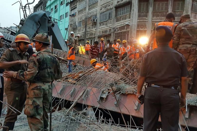 Under construction flyover collapses in Kolkata | New Civil Engineer