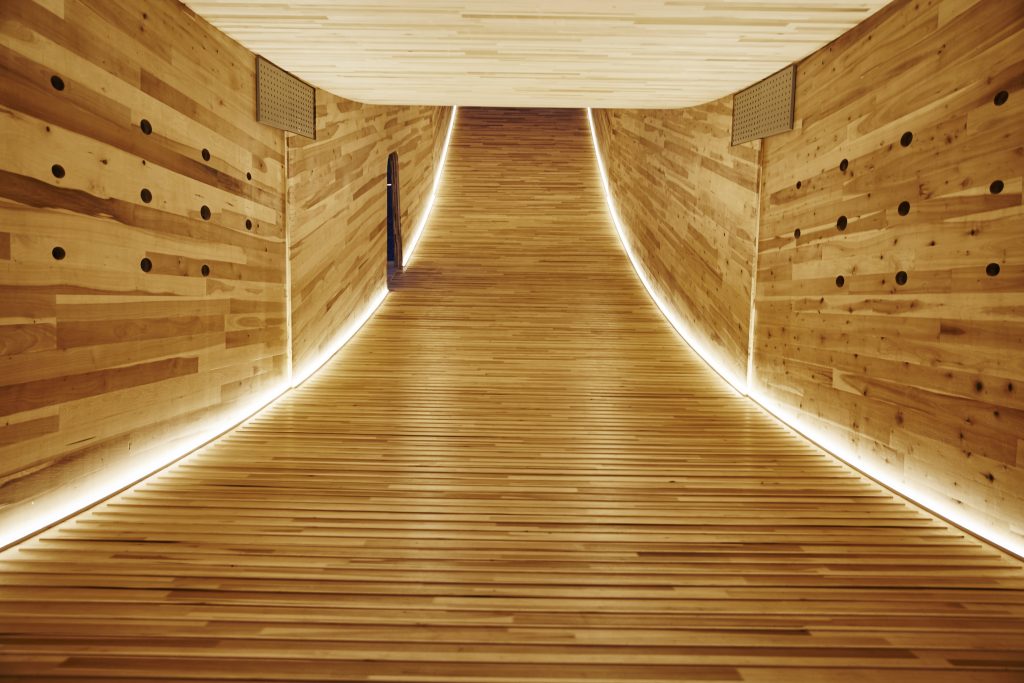 Sustainable hardwood CLT structure unveiled New Civil Engineer