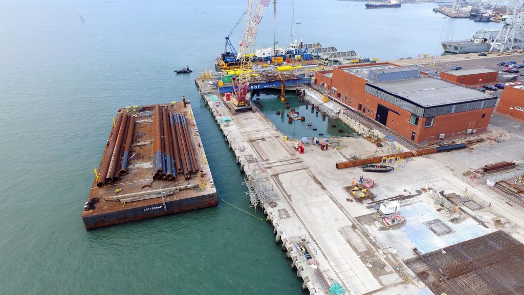 Marine Portsmouth's new Navy jetty New Civil Engineer