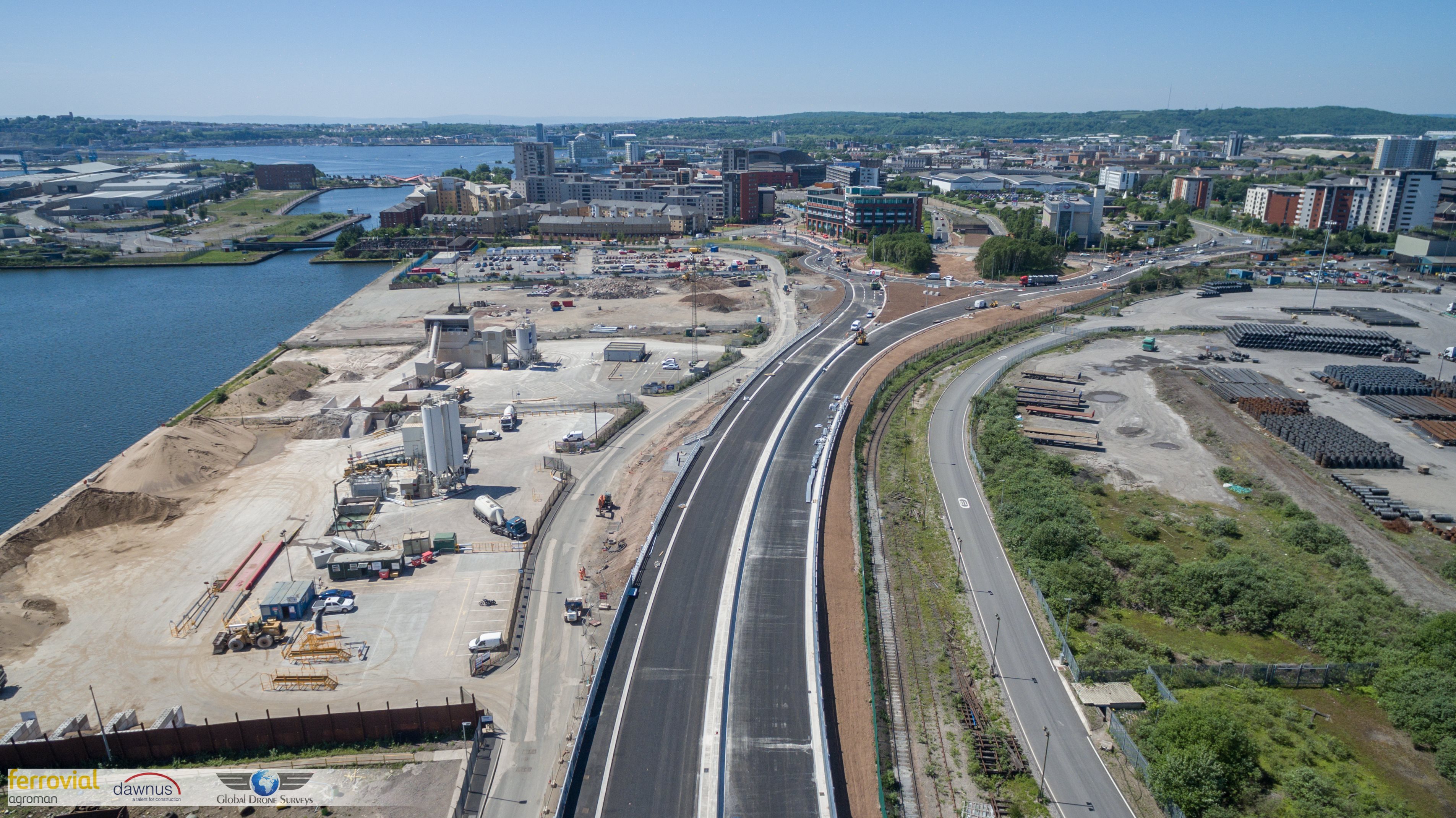 The Gallery | £57M Cardiff link road opens | New Civil Engineer