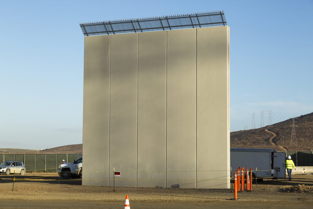 Gallery Trump S Border Wall Prototypes New Civil Engineer