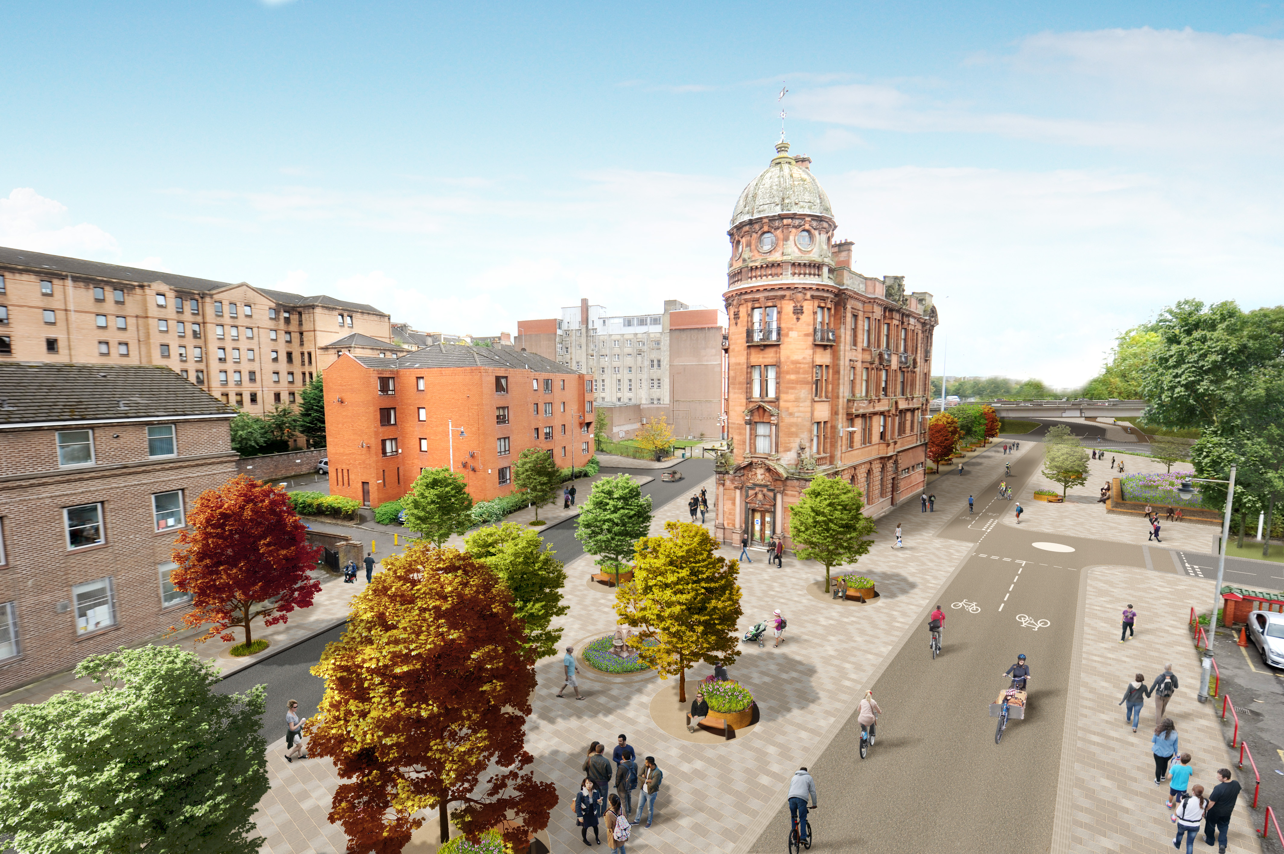 Glasgow City Centre Transformation Enters Next Phase New Civil Engineer