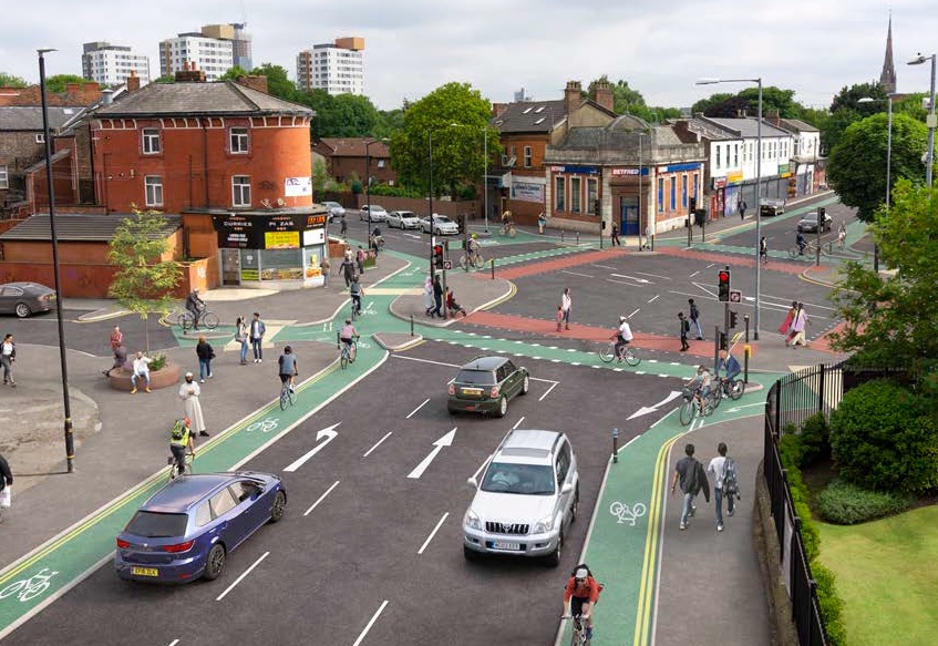 Innovative cyclesafe junction design to debut in Manchester New