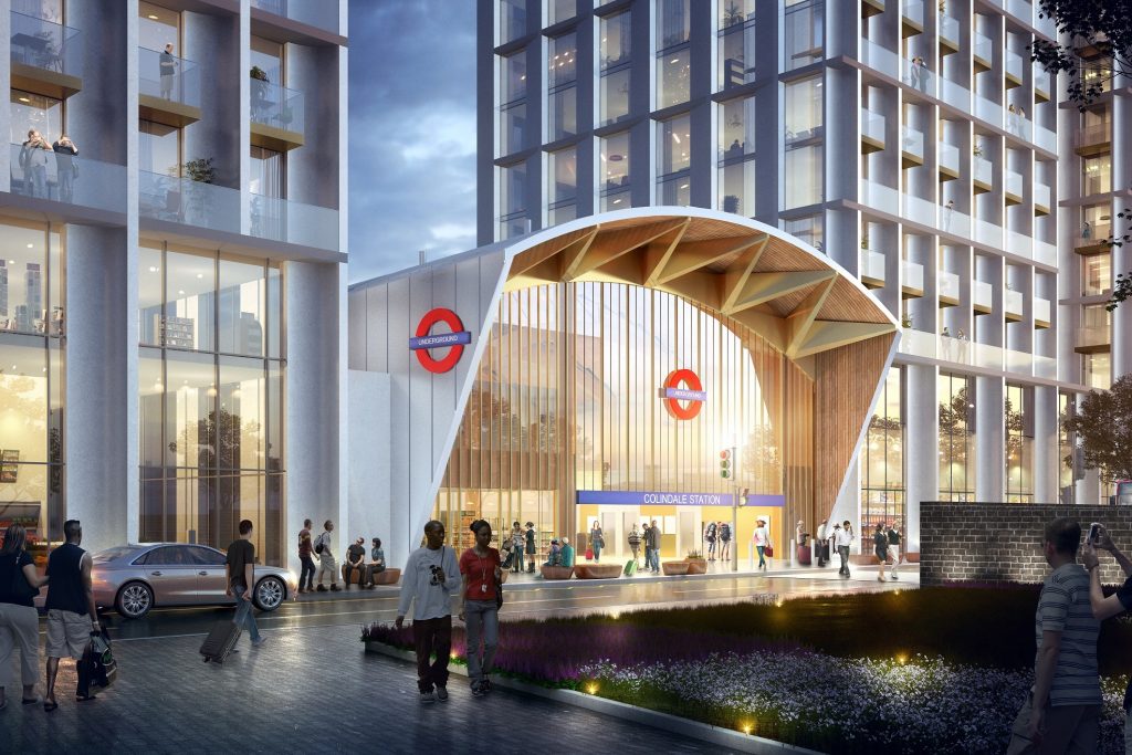 New Colindale Station and adjacent developments given green light New