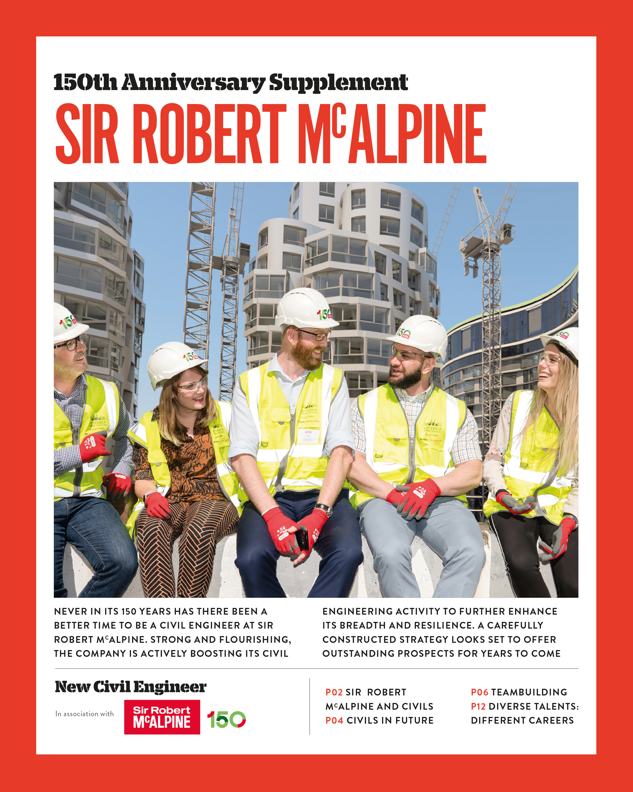 Digital Magazine: Sir Robert McAlpine 150th anniversary supplement | New  Civil Engineer