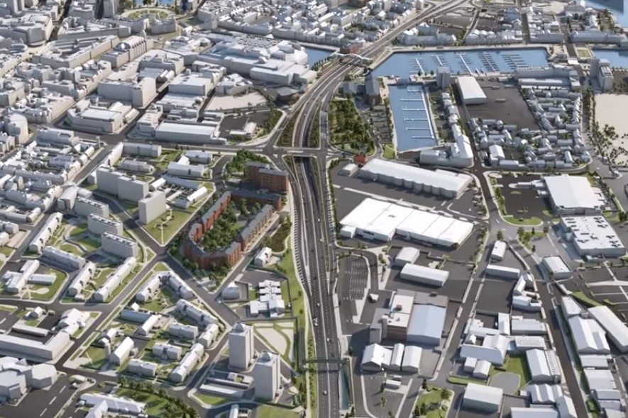 Work on A63 underpass in Hull progresses New Civil Engineer