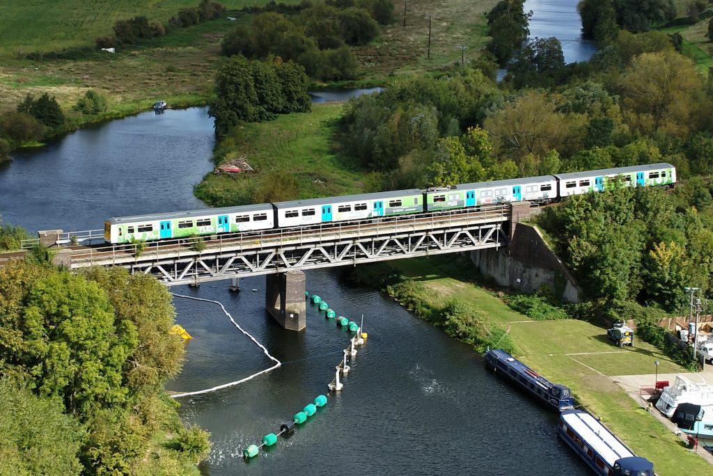 Hydrogen train runs on UK railway for first time | New Civil Engineer